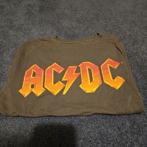 AC/DC Kids Graphic Tee - Brown